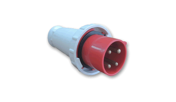 工业插头SZ-034 四极插头63A